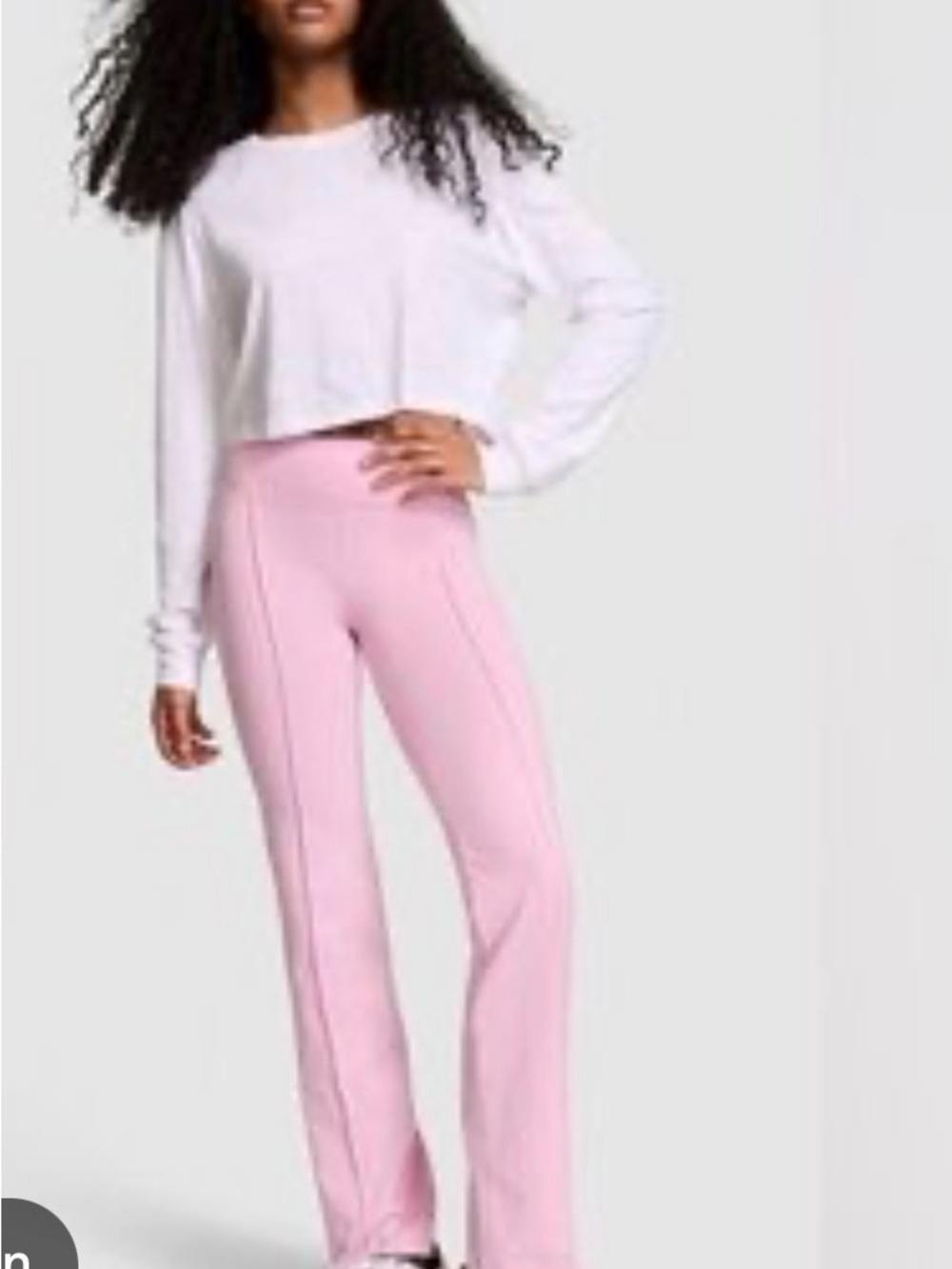 VS Pink Pink Flare Leggings S